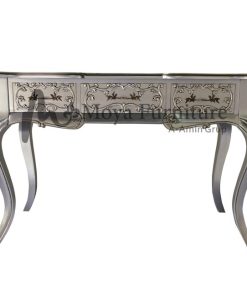 Classic writing desk with drawers
