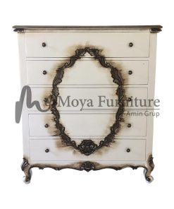 antique hand painted chest of drawers